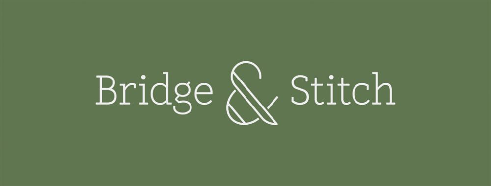 Bridge & Stitch header image with logo