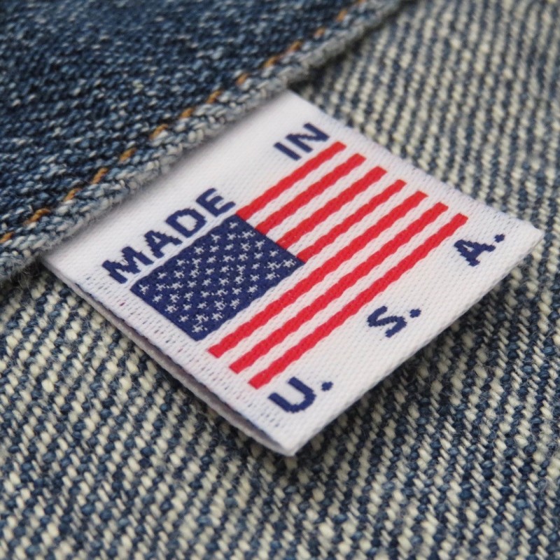 Made in the USA clothing label