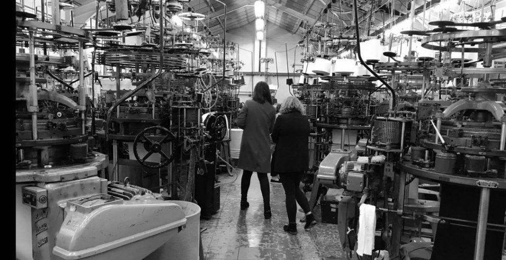 Visit to UK clothing factory