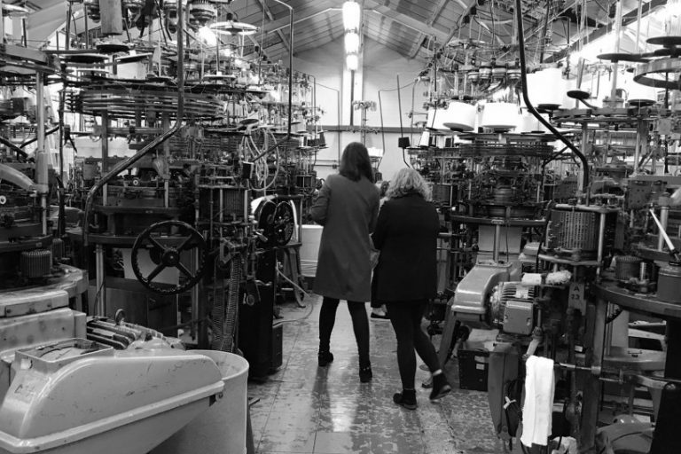 Visit to UK clothing factory