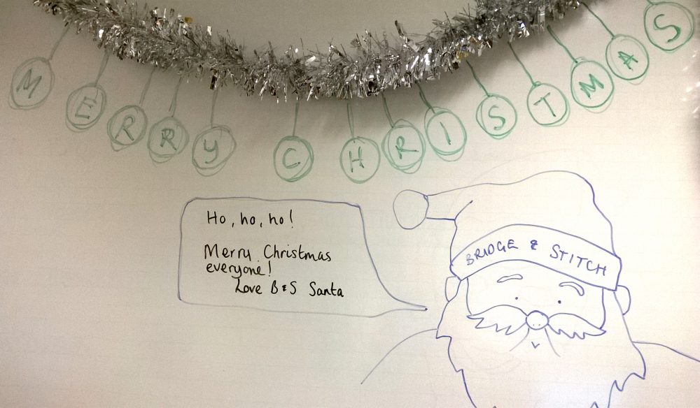 Merry Christmas office photo