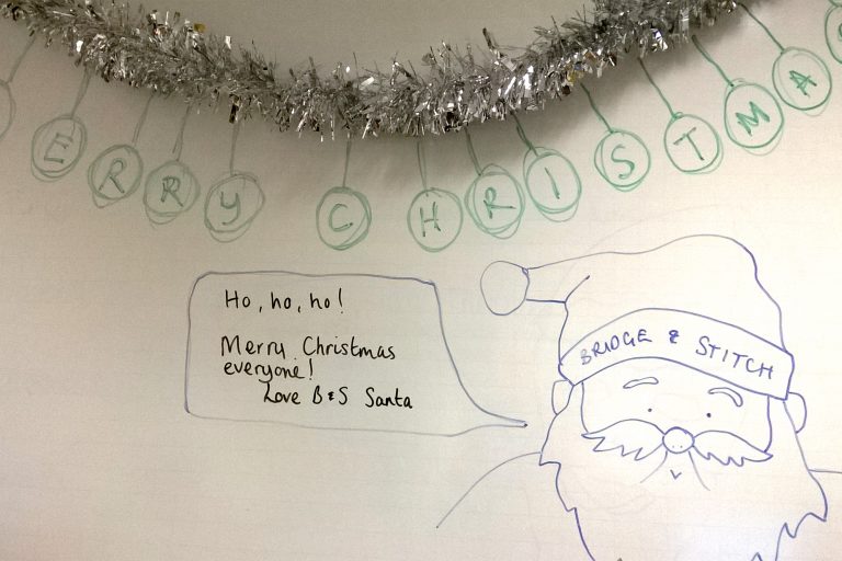 Merry Christmas office photo