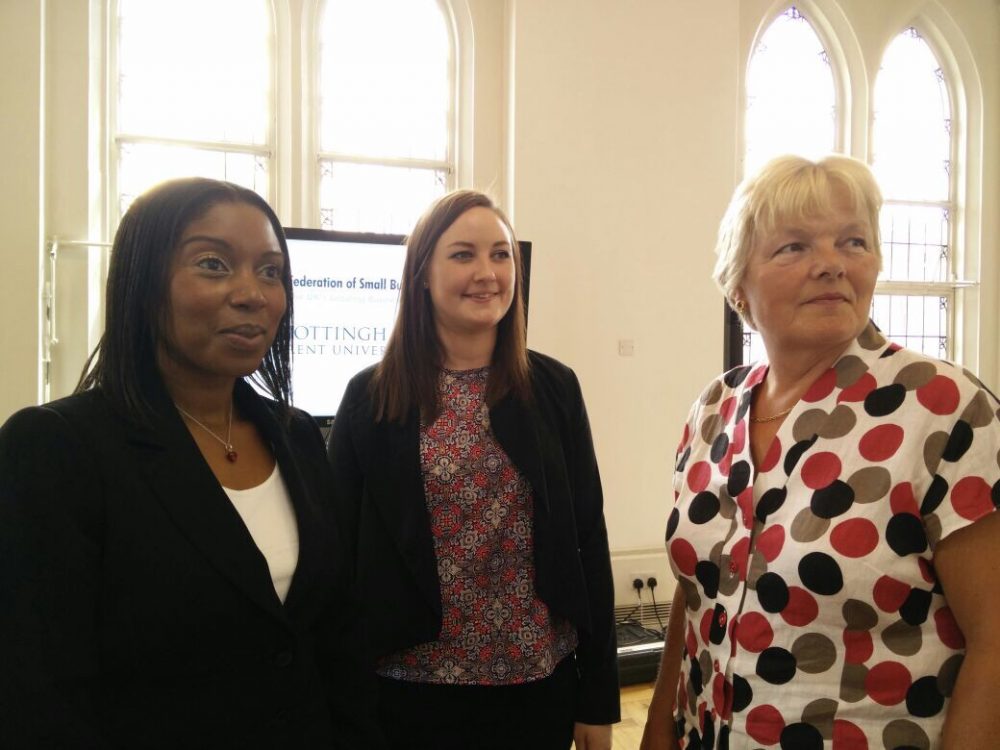 Founder at talk for FSB